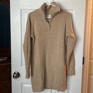 Old Navy half zip Sweater dress size S - like new!!